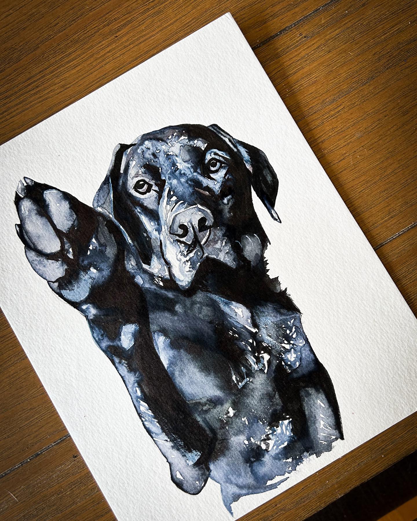 Original Watercolor Pet Portrait
