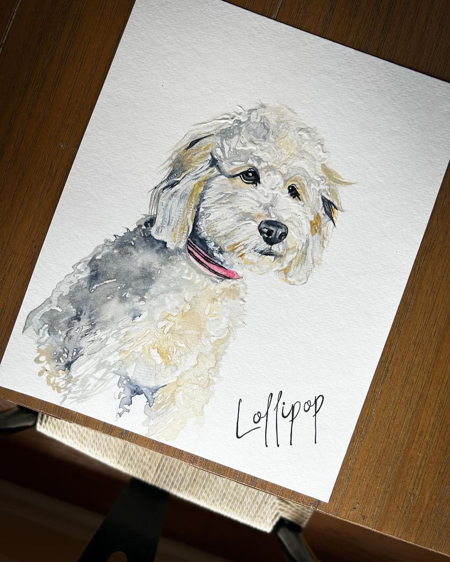 Original Watercolor Pet Portrait