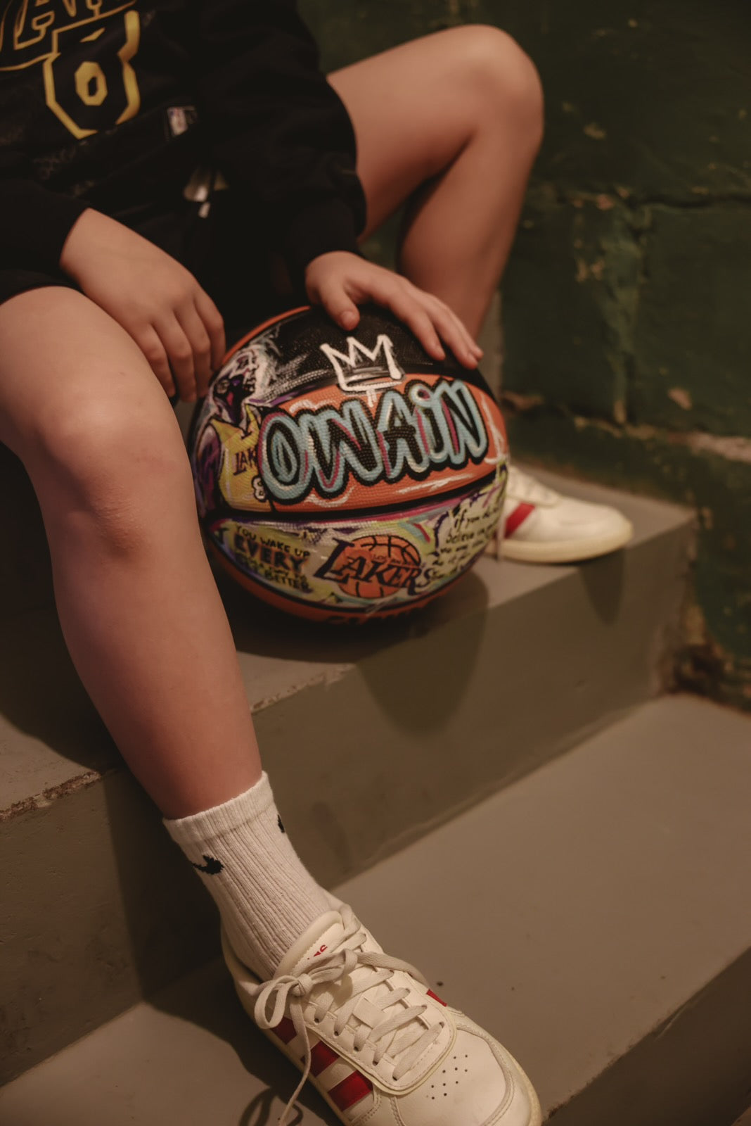Full Custom Graffiti Basketball (name, number, logo)