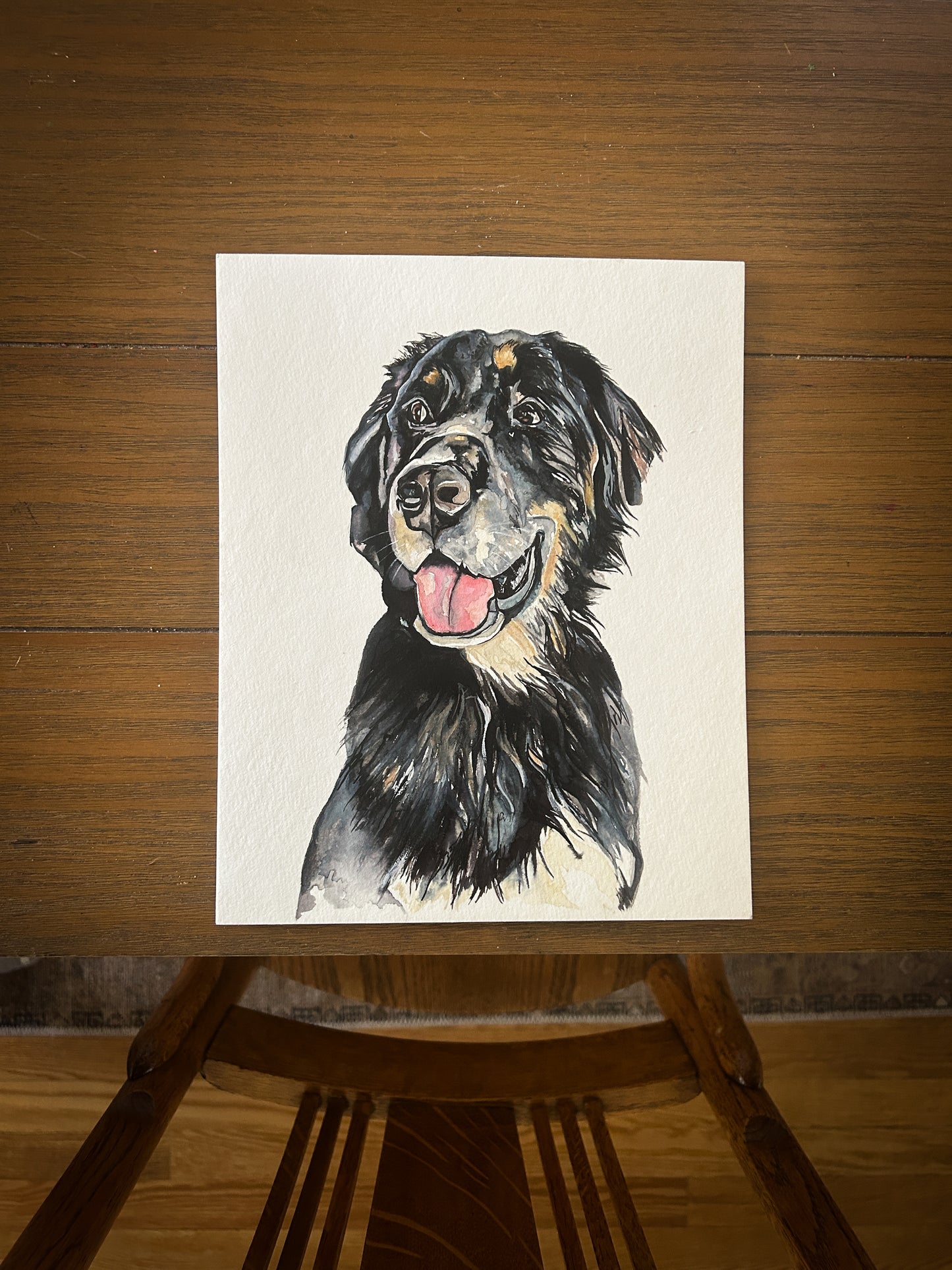Original Watercolor Pet Portrait