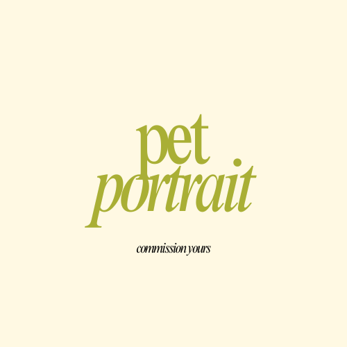 Original Watercolor Pet Portrait