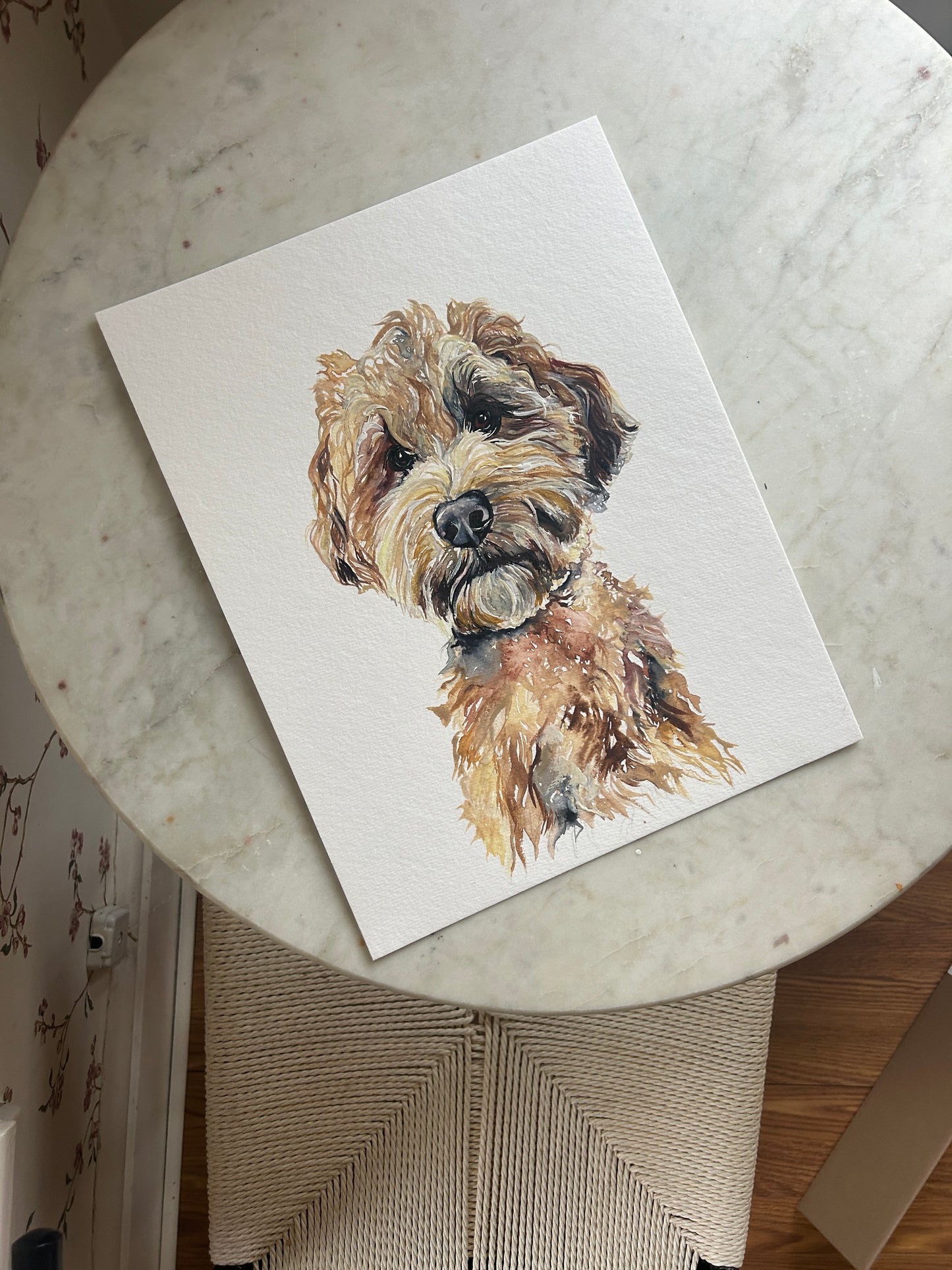 Original Watercolor Pet Portrait