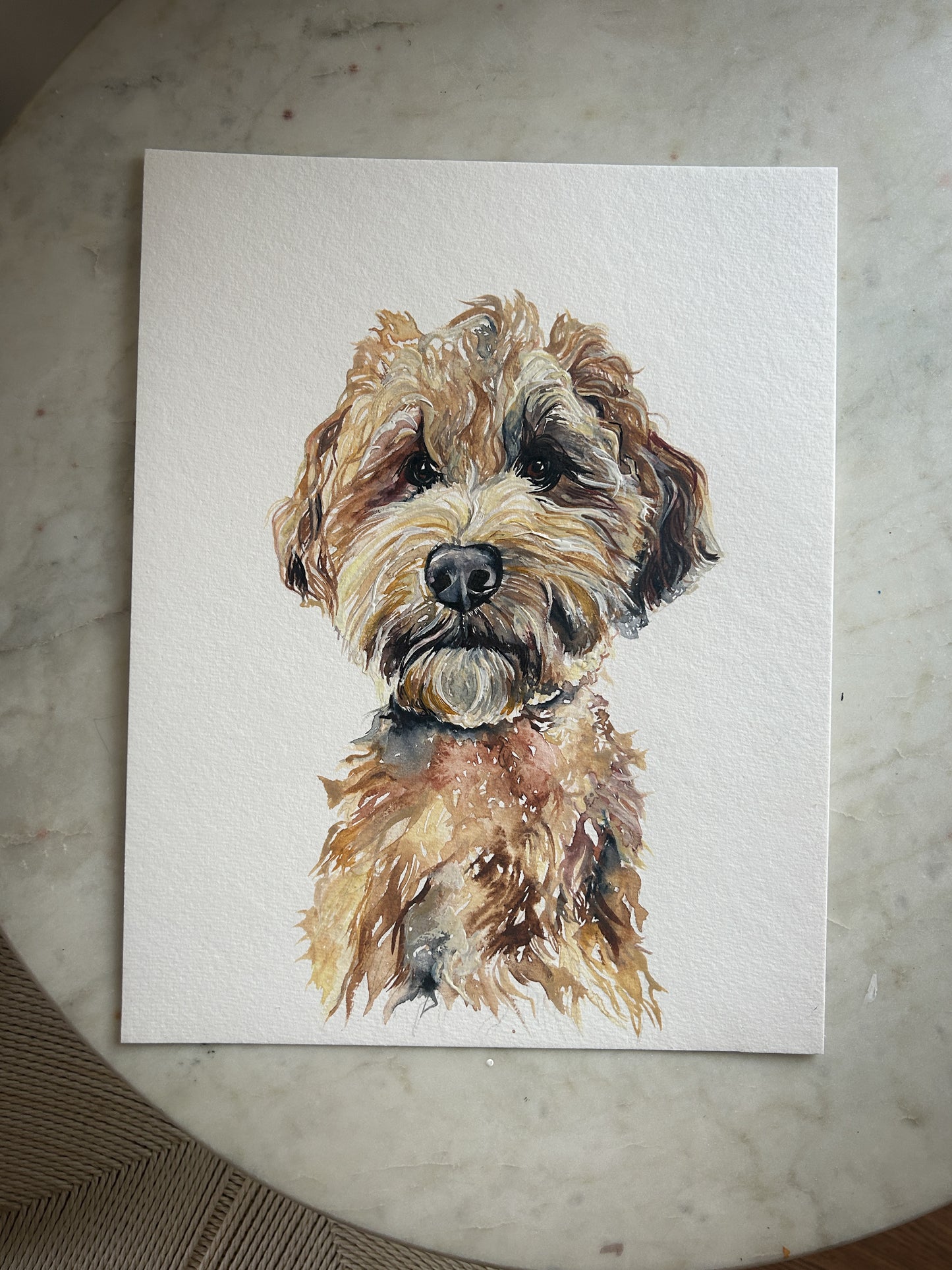 Original Watercolor Pet Portrait