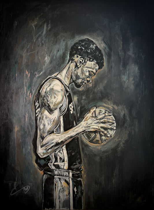 Victor Wembanyama Canvas Print 18" x 24"