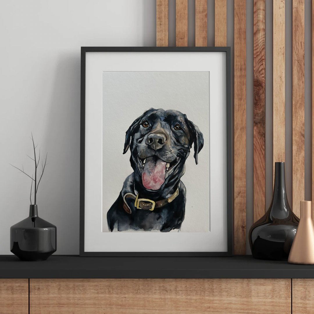 Original Watercolor Pet Portrait
